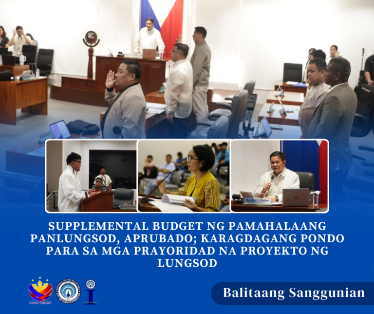 𝐒𝐔𝐏𝐏𝐋𝐄𝐌𝐄𝐍𝐓𝐀𝐋 𝐁𝐔𝐃𝐆𝐄𝐓 𝐍𝐆 𝐏𝐀𝐌𝐀𝐇𝐀𝐋𝐀𝐀𝐍𝐆 𝐏𝐀𝐍𝐋𝐔𝐍𝐆𝐒𝐎𝐃, 𝐀𝐏𝐑𝐔𝐁𝐀𝐃𝐎; 𝐊𝐀𝐑𝐀𝐆𝐃𝐀𝐆𝐀𝐍𝐆 𝐏𝐎𝐍𝐃𝐎 𝐏𝐀𝐑𝐀 𝐒𝐀 𝐌𝐆𝐀 𝐏𝐑𝐀𝐘𝐎𝐑𝐈𝐃𝐀𝐃 𝐍𝐀 𝐏𝐑𝐎𝐘𝐄𝐊𝐓𝐎 𝐍𝐆 𝐋𝐔𝐍𝐆𝐒𝐎𝐃