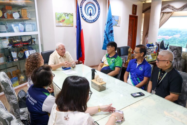 PICPA-PALAWAN CHAPTER PAYS COURTESY CALL TO MAYOR BAYRON